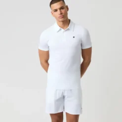 Ace Mesh Panel Polo Shirt, Padel- och tennispiké herr