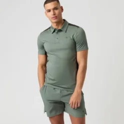 Ace Mesh Panel Polo Shirt, Padel- och tennispiké herr