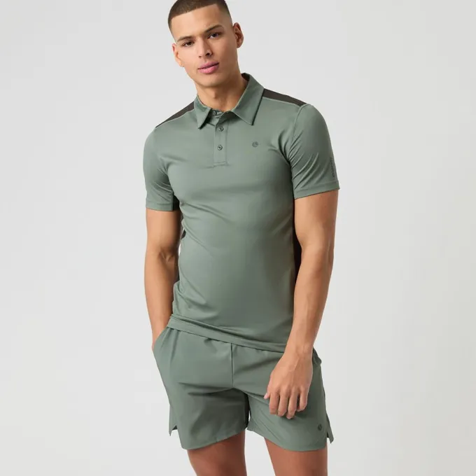 Ace Mesh Panel Polo Shirt, Padel- och tennispiké herr