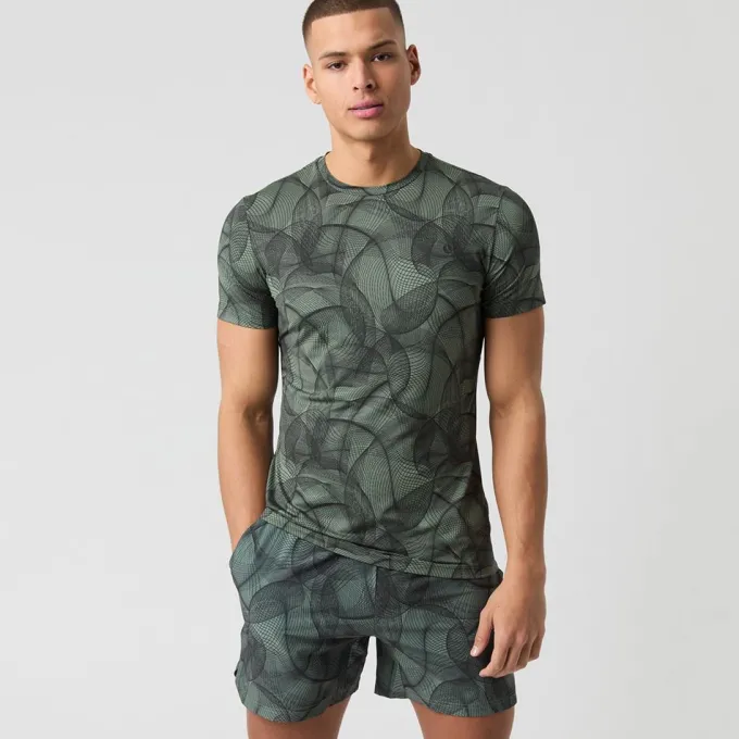 Ace Printed, Padel- och tennis T-shirt herr