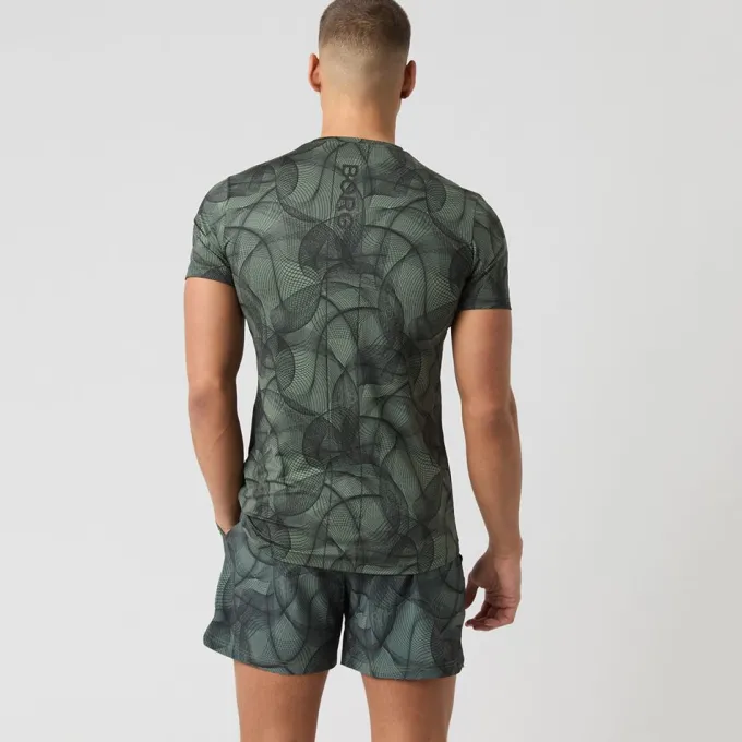 Ace Printed, Padel- och tennis T-shirt herr