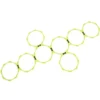 Agility Square Rings set Gul. Fotboll