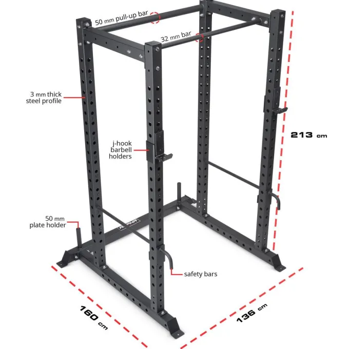 Alpha Power Rack, Power rack