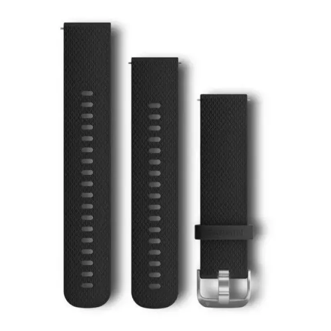 Armband i silikon med snäppspänne (20 mm)