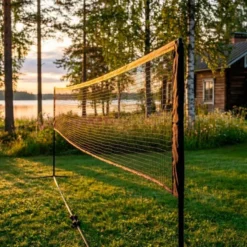 Badmintonnät Höjden Justerbar 500X80 Cm