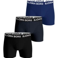 Bamboo Cotton Blend Boxer 3P, Kalsonger herr