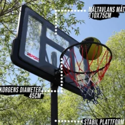 Basketkorg 1,5-3,05 M