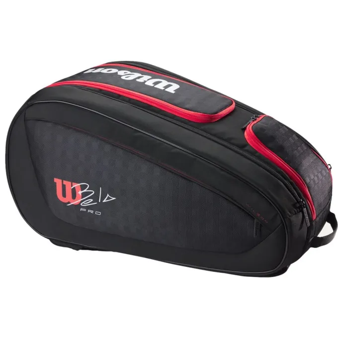 Bela V3 Padel Racket Bag Black/Red, Padelväska