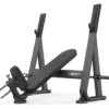 Black Olympic Incline Bench, Multirack