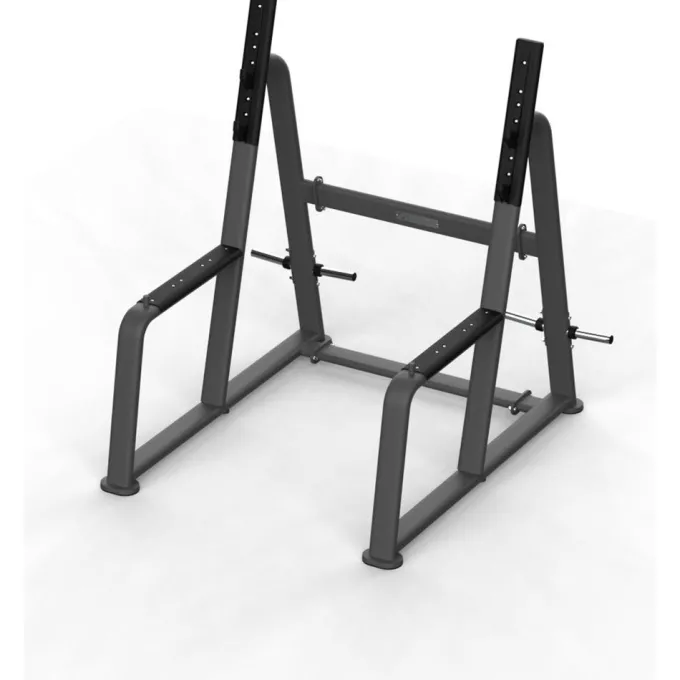 Black 4.0 Squat Rack, Skivstångsställning