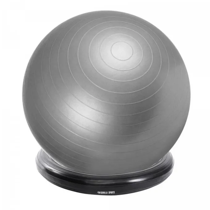 Bollstativ Uppblåsbar - Yogaboll/Pilatesboll/Fitness