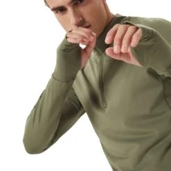 Borg Midlayer Half Zip, Padel- och tenniströja herr