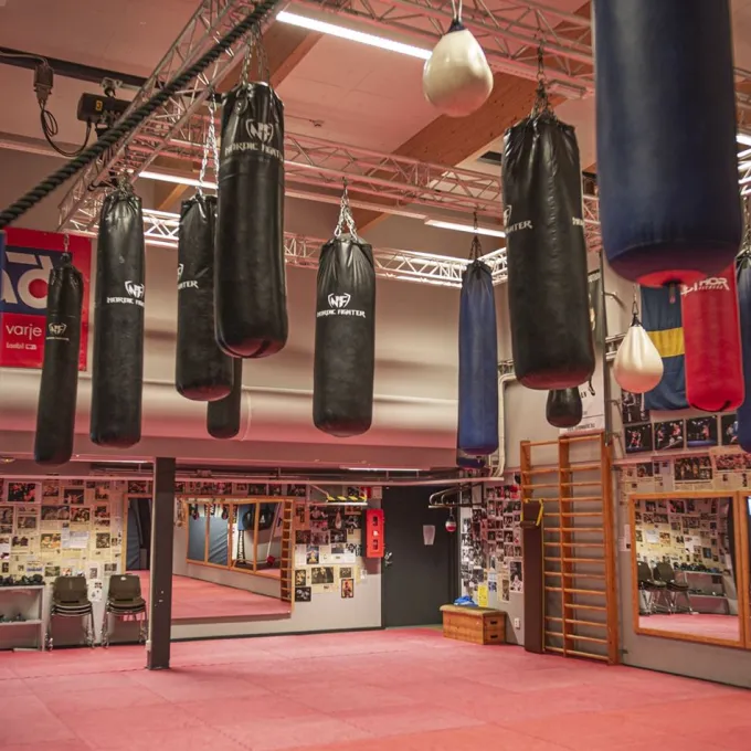 Boxing Bag, Fylld, Konstläder, Boxningssäck