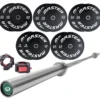 Bumperpaket 170 kg, Skivstångsset Bumper
