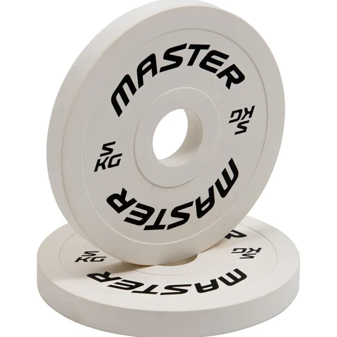 Change Plate Set 1,25 - 2,5 - 5 kg, Viktpaket gummerade