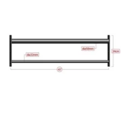 Chin Up Bar Short Double, Rig