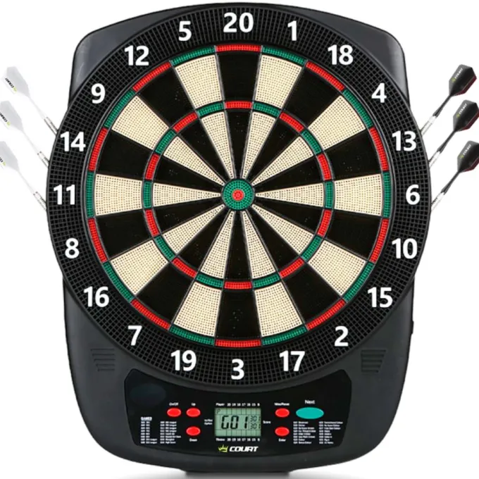 Court Electronic Dart Board Set