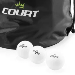 Court Table Tennis Ball Set (144 Pcs), Bordtennisbollar