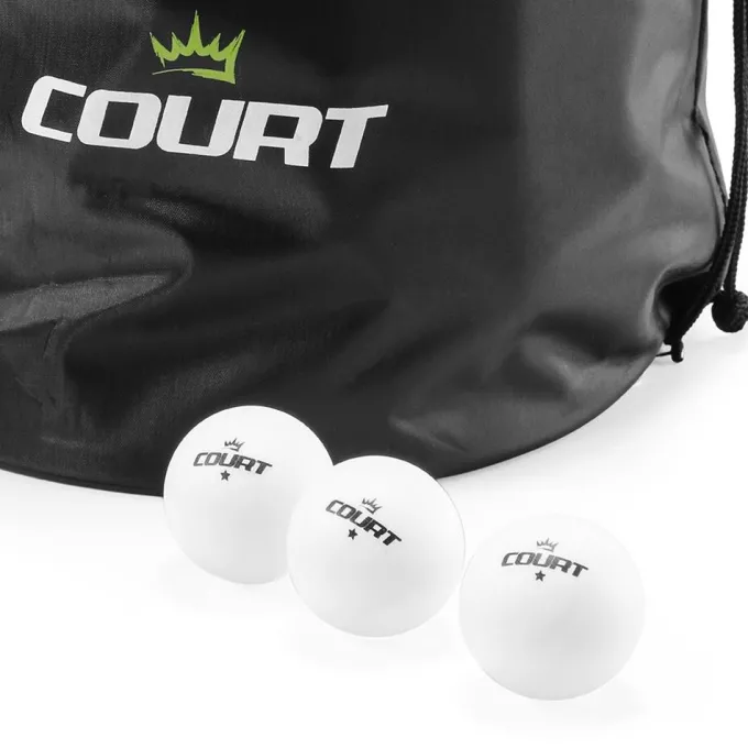 Court Table Tennis Ball Set (144 Pcs), Bordtennisbollar