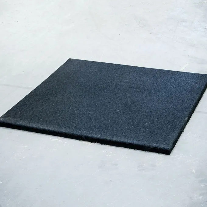 CT 20 mm, 100X100 Svart, Gymgolv