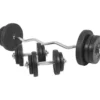 Curlstång Hantlar Basic - 70kg, Skivstångsset plast