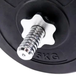 Curlstångspaket E-Series - 30 kg, Skivstångsset plast