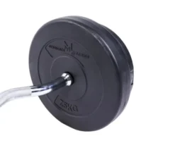 Curlstångspaket E-Series - 30 kg, Skivstångsset plast