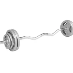 Curlstång TRIGRIP Gjutjärn - 35kg, Skivstångsset järn