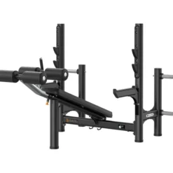 Decline Olympic Bench With Safety Bar