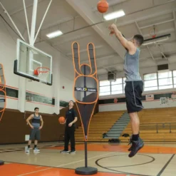 D-Man Basketball (Orange), Basket