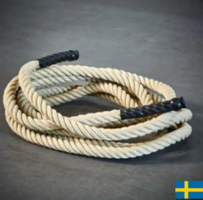 Dragrep till släde med schackel 5 m 32 mm