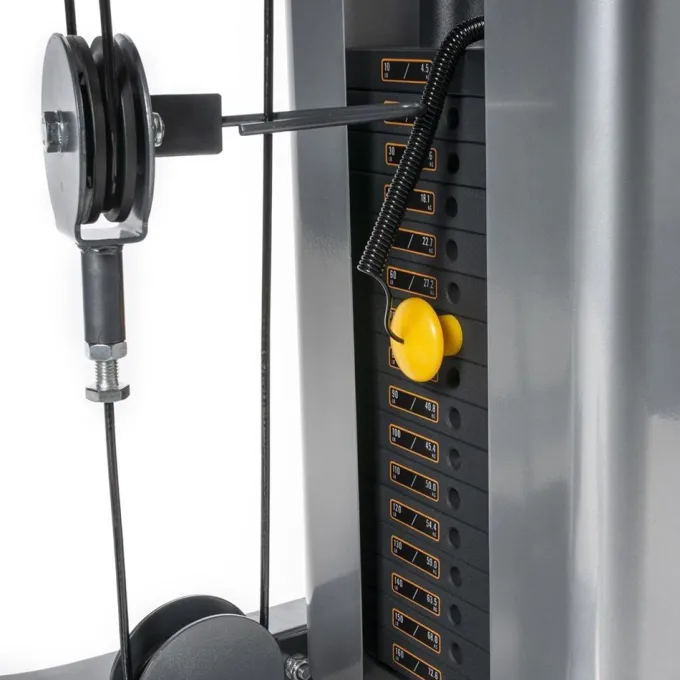 Dual adjustable High/Low Pulleys, Kabelmaskin