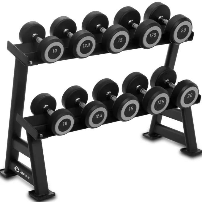 Dumbbellrack Maxi, Ställning hantlar