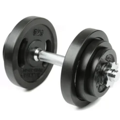 Dumbbell Set Black 20 kg, Hantelset