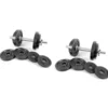 Dumbbell Set Black 30kg (2X Item 6721), Hantelset