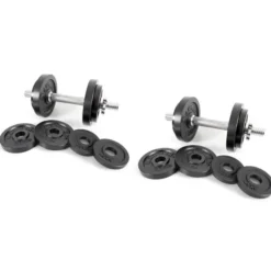 Dumbbell Set Black 30kg (2X Item 6721), Hantelset