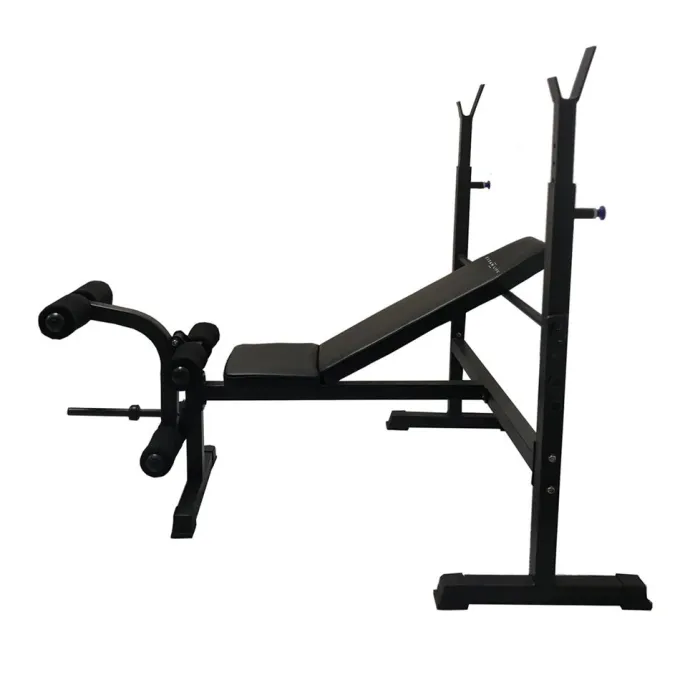 Essential bench ll, Träningsbänk med skivstångsställning