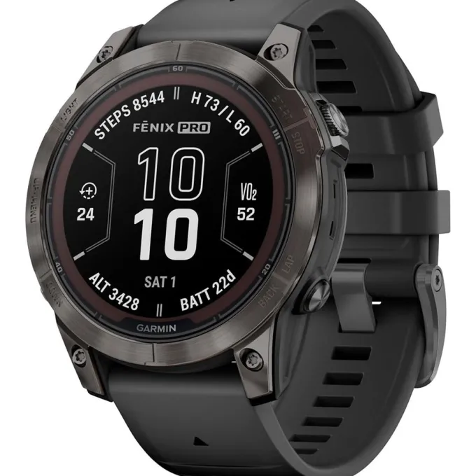 Fenix 7 Pro - Sapphire Solar Edition (47 mm), Pulsklocka