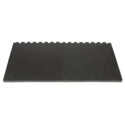 Floor Mat 2 Pieces Black, Professional, Gymgolv