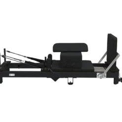 Foldable Aluminum Reformer - Black, Pilates Reformer