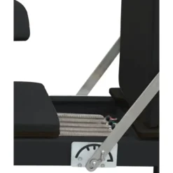 Foldable Aluminum Reformer - Black, Pilates Reformer
