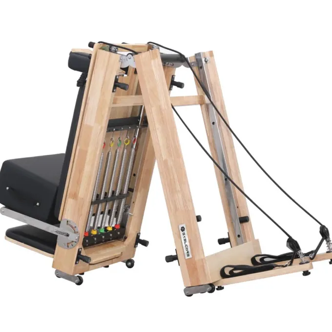 Foldable Core - Oak, Pilates Reformer