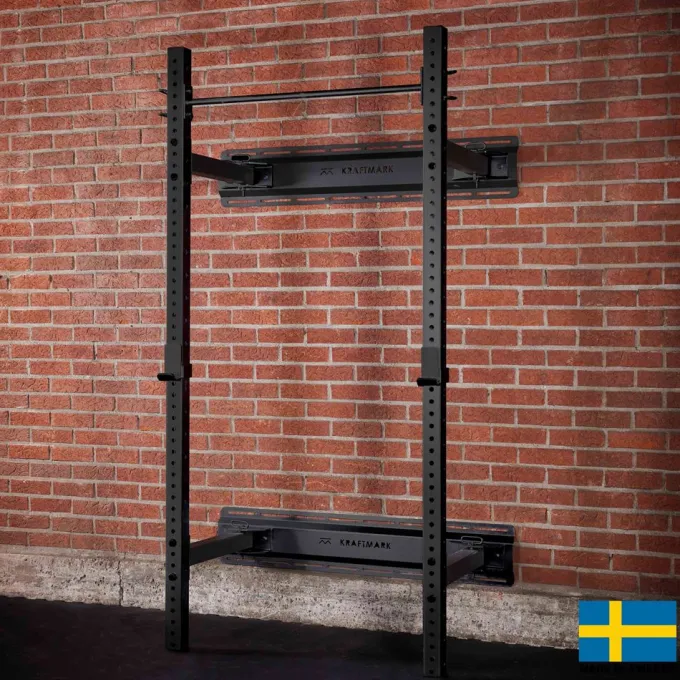 Foldback Squat Stand 2.0 Svart, Skivstångsställning