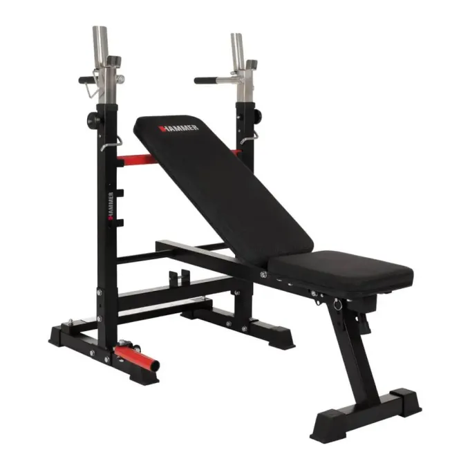Folding Bench And Barbell Rack Force 4.0, Träningsbänk