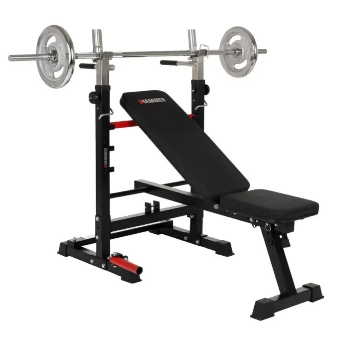 Folding Bench And Barbell Rack Force 4.0, Träningsbänk
