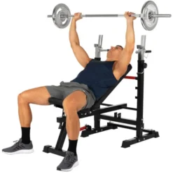 Folding Bench And Barbell Rack Force 4.0, Träningsbänk