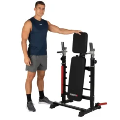 Folding Bench And Barbell Rack Force 4.0, Träningsbänk