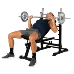 Folding Bench And Barbell Rack Force 4.0, Träningsbänk