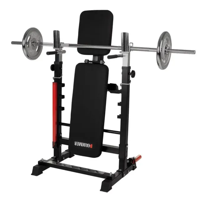 Folding Bench And Barbell Rack Force 4.0, Träningsbänk