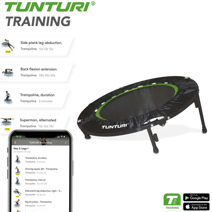 4-Folding Fitness Trampoline, Studsmatta